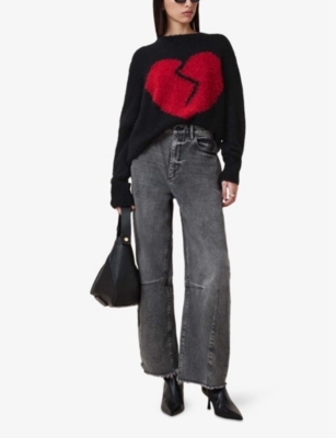 ALLSAINTS: Crewneck Wool-Blend Jumper