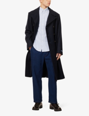 POLO RALPH LAUREN: Check-pattern custom-fit cotton shirt