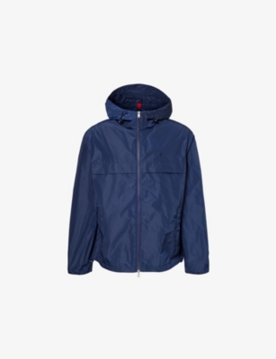 POLO RALPH LAUREN: Logo-embroidered hooded recycled polyester-blend windbreaker jacket
