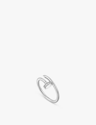 CARTIER Juste un Clou small 18ct yellow gold ring Selfridges