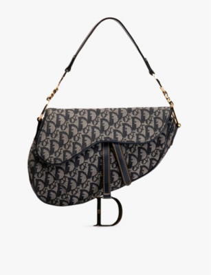Dior saddle bag selfridges store