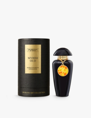 THE MERCHANT OF VENICE: Murano Art 24 Myrrh Oud extrait de parfum 30ml