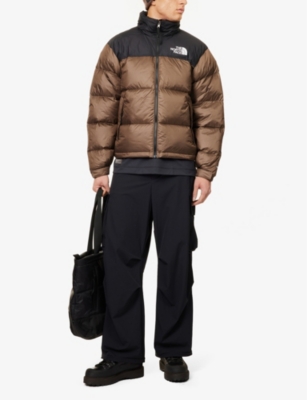 THE NORTH FACE MENS 1996 RETRO NUPTSE SHELL-DOWN JACKET SMOKEY BROWN/TN 