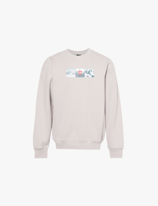 Expedition brand-print cotton-jersey sweatshirt