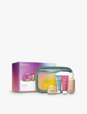 Elemis The Glow Edit Set Worth £89, Saving 27% In White