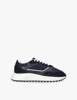 ARNE: Technical Runner Suede and Mesh Low-Top Trainers