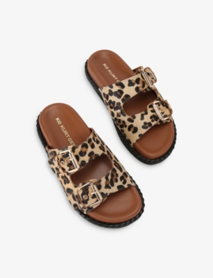 KG KURT GEIGER: Posie Leather Sandals
