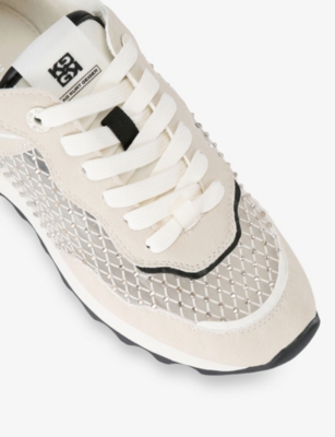 Kg Kurt Geiger Womens  Kinder Low-top Woven Trainers In White