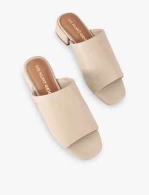 KG KURT GEIGER: Pamela Faux-Leather Heeled Sandals