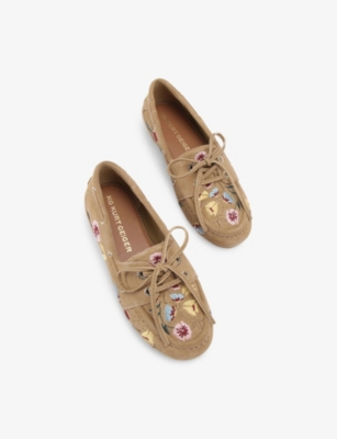 KG KURT GEIGER: Nani Suede Loafers
