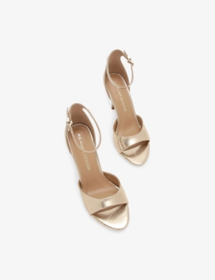 Kg Kurt Geiger Womens  Serena Woven Heeled Sandals