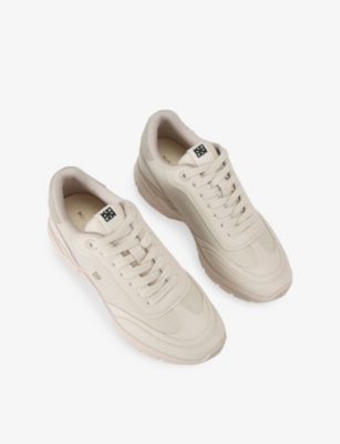 KG KURT GEIGER: Latest Faux-Leather Low-Top Trainers