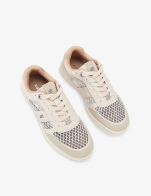 KG KURT GEIGER: Kindred Faux-Leather Low-Top Trainers