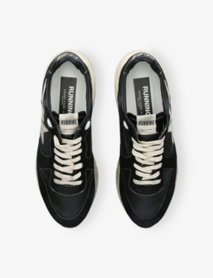 GOLDEN GOOSE: Running Sole Leather Low-Top Trainers