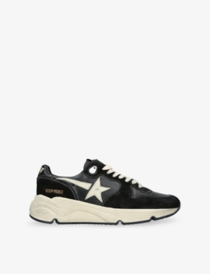 GOLDEN GOOSE: Running Sole Leather Low-Top Trainers