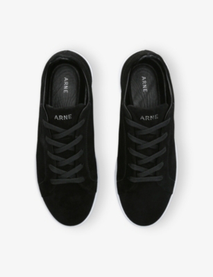 ARNE: Suede Low-Top Trainers