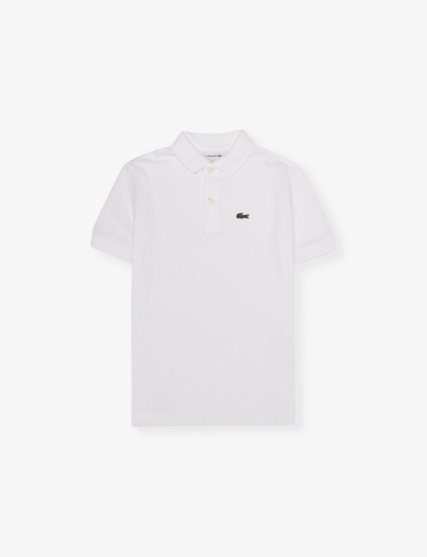 Classic logo-patch cotton-pique polo shirt 4-14 years