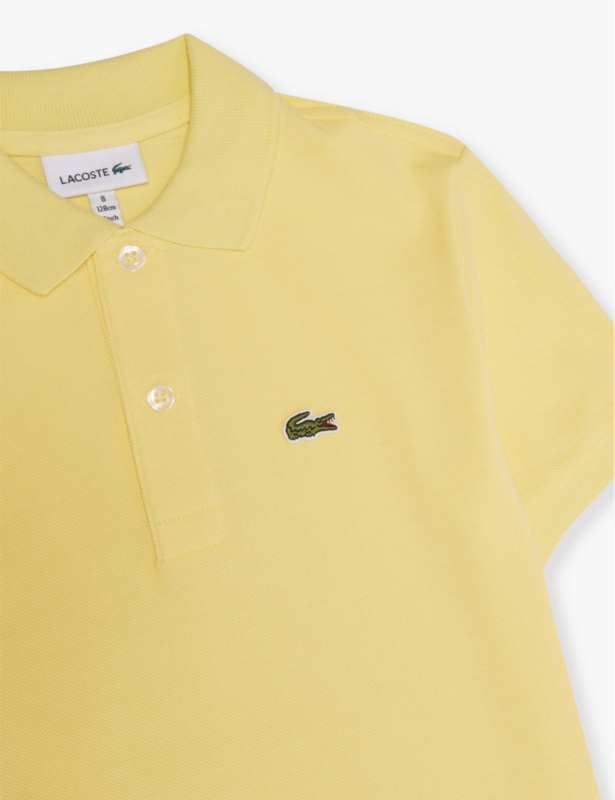 Classic logo-patch cotton-pique polo shirt 4-14 years