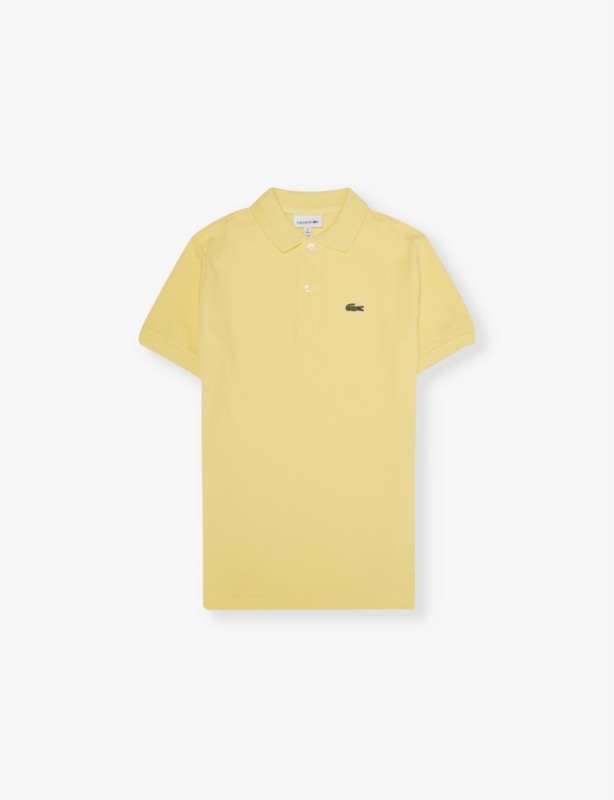 Classic logo-patch cotton-pique polo shirt 4-14 years