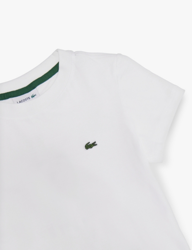 Classic logo-patch short-sleeve cotton-jersey T-shirt 4-16 years