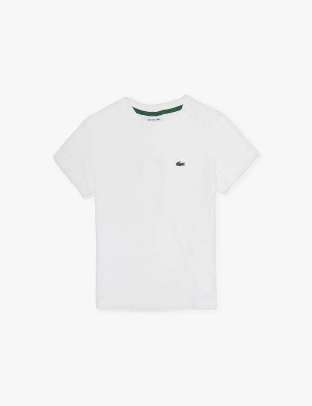 Classic logo-patch short-sleeve cotton-jersey T-shirt 4-16 years