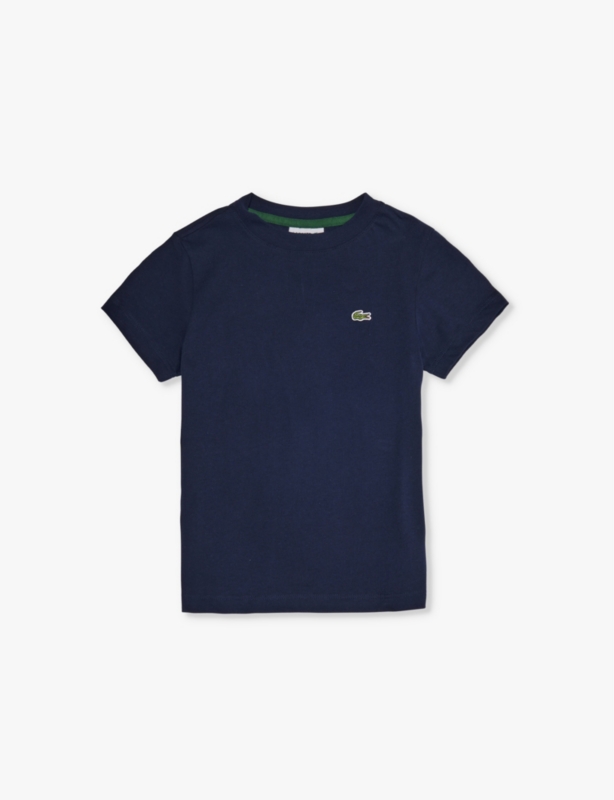 Classic logo-patch short-sleeve cotton-jersey T-shirt