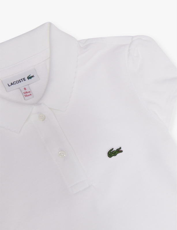 Classic logo-patch cotton-pique polo shirt 4-14 years