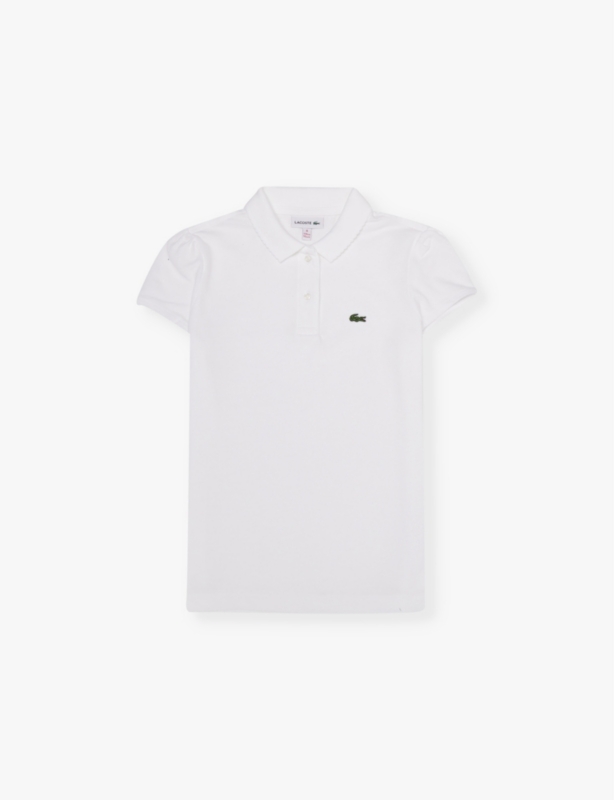 Classic logo-patch cotton-pique polo shirt 4-14 years