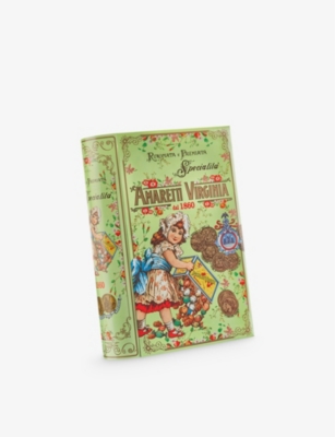 VIRGINIA: Soft almond Amaretti Book biscuit tin 200g