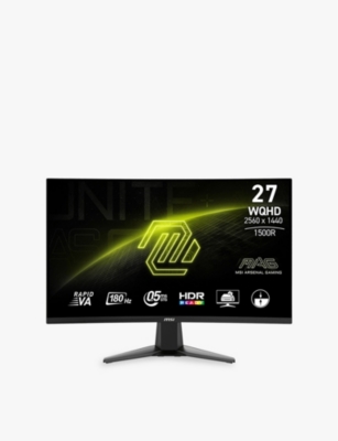 MSI: MAG 27CQ6F Curved gaming monitor 27in