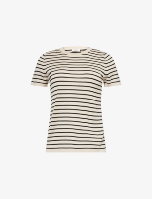 S MAX MARA: Egidio Stripe-Pattern Wool Jumper