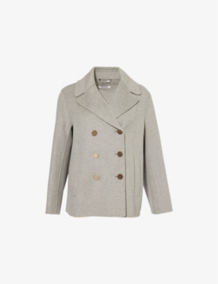 S MAX MARA: Margot Double-Breasted Wool Jacket
