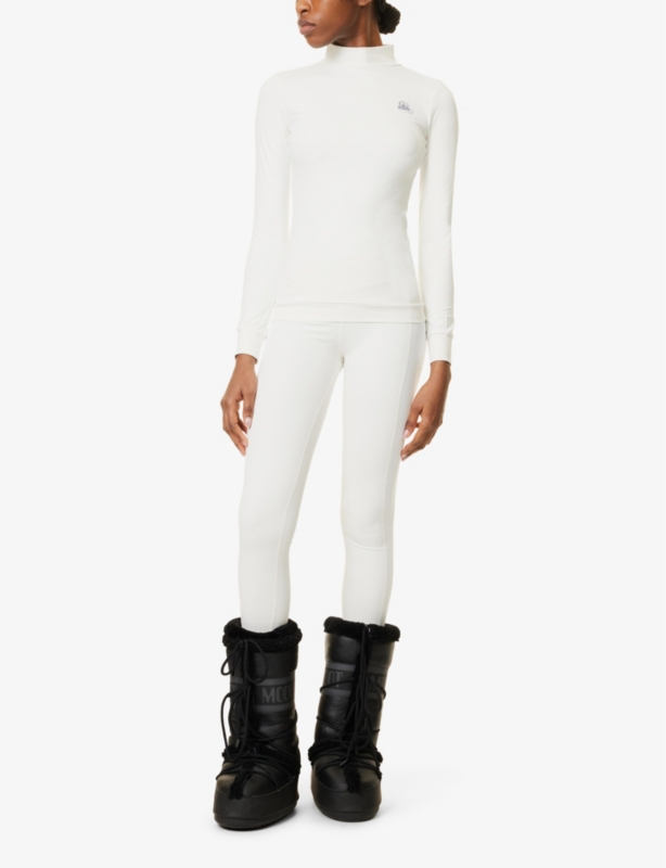 Racer Striped Stretch-Woven Base Layer Set