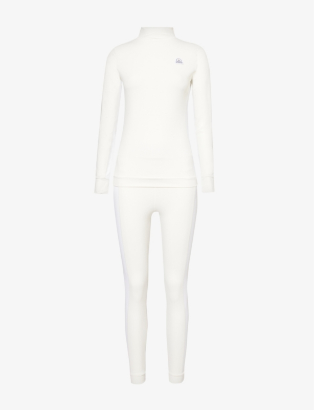 Racer Striped Stretch-Woven Base Layer Set