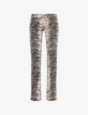 Jaded London Bootcut In Tiger