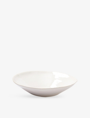THE CONRAN SHOP: Organic Sand Stoneware Salad Bowl 36cm