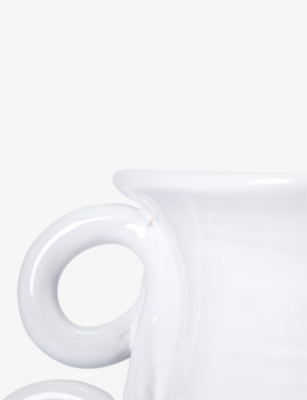 THE CONRAN SHOP: Puglia Ring-Handle Stoneware Jug 26cm