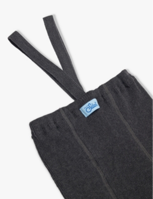 SILLY SILAS ROOMY FOOTLESS RIBBED COTTON KNITTED TIGHTS 6 MONTH 