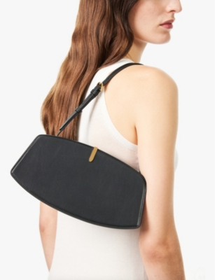 SAVETTE: Florence leather shoulder bag