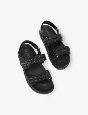 CARVELA: Sardinia Branded Faux-Leather Sandals