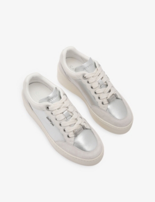 CARVELA: Perenne Branded Low-Top Leather Trainers