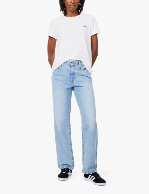 '94 Baggy straight-leg mid-rise denim jeans