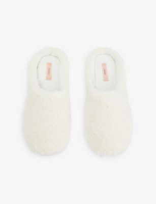 Eberjey The Sherpa Slipper In Ivory