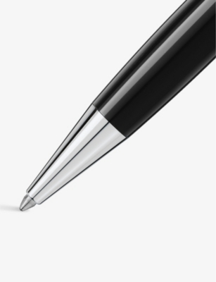MONTBLANC: Meisterstück Classique platinum-coated resin ballpoint pen