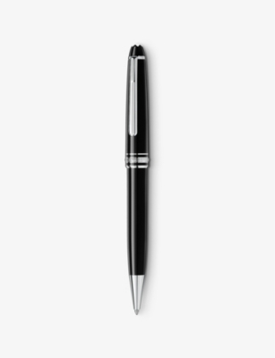 MONTBLANC: Meisterstück Classique platinum-coated resin ballpoint pen