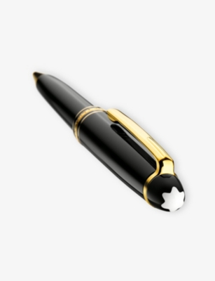 MONTBLANC: 161 Meisterstück Gold-Plated and Resin Ballpoint Pen
