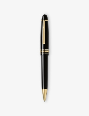 MONTBLANC: 161 Meisterstück Gold-Plated and Resin Ballpoint Pen