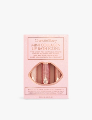 CHARLOTTE TILBURY: Mini Collagen Lip Bath Icons set