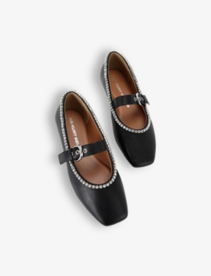 KG KURT GEIGER: Nico crystal-embellished