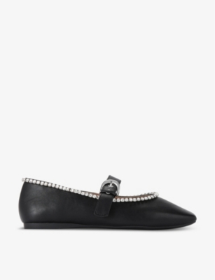 KG KURT GEIGER: Nico crystal-embellished